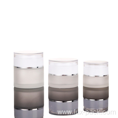 150ML Cream Jar Round Glass Luxury Face Cosmetic